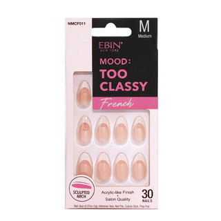 EBIN - MOOD: TOO CLASSY FRENCH NAIL - 011 (MEDIUM)