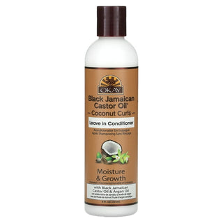 OKAY - Black Jamaican Castor Oil Coconut Curls Leave in Conditioner