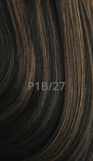 Buy p1b-27-mixed-off-black-honey-blonde ORGANIQUE - NATURAL U-PART YAKY STRAIGHT 14" WIG