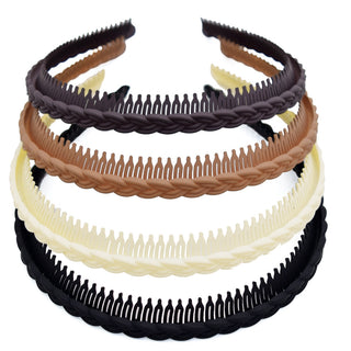 PURPLE COLLECTION - HEAD BAND ZIGZAG ASSORTED