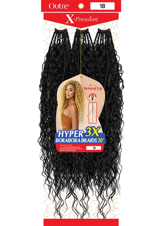 OUTRE - X-PRESSION - TWISTED UP - HYPER BORABORA BRAID 20