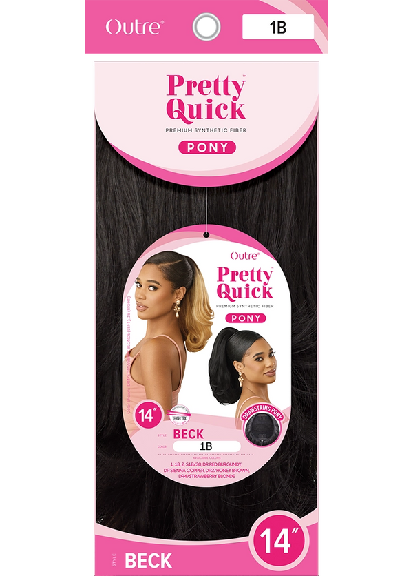 OUTRE - PRETTY QUICK - DRAWSTRING PONY - BECK