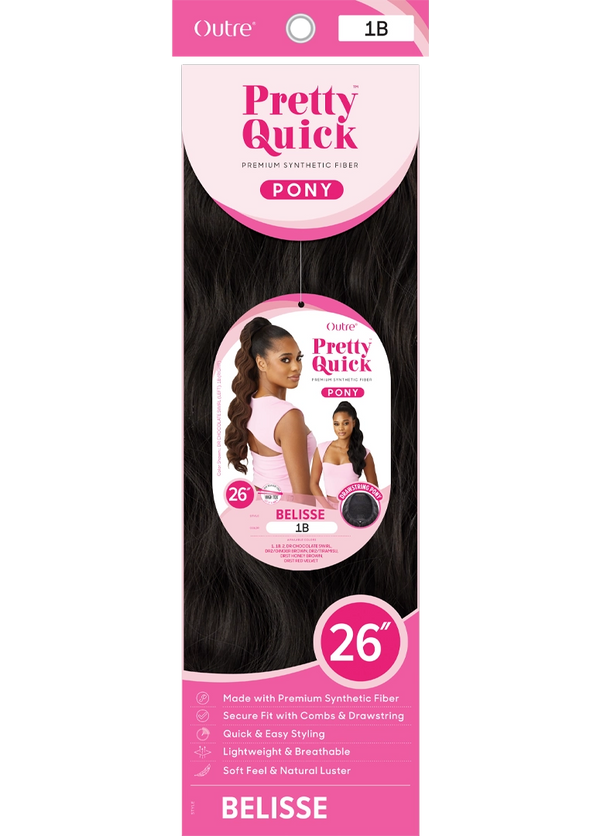 OUTRE - PRETTY QUICK - DRAWSTRING PONY - BELISSE