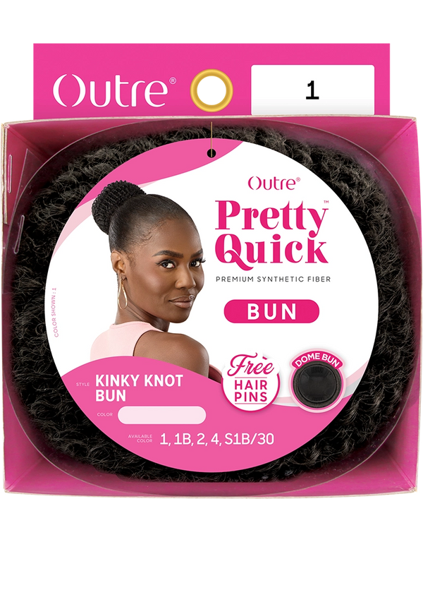 OUTRE - PRETTY QUICK - BUN - KINKY KNOT BUN
