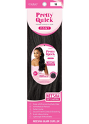 OUTRE - PRETTY QUICK - DRAWSTRING PONY - NEESHA GLAM CURL 24