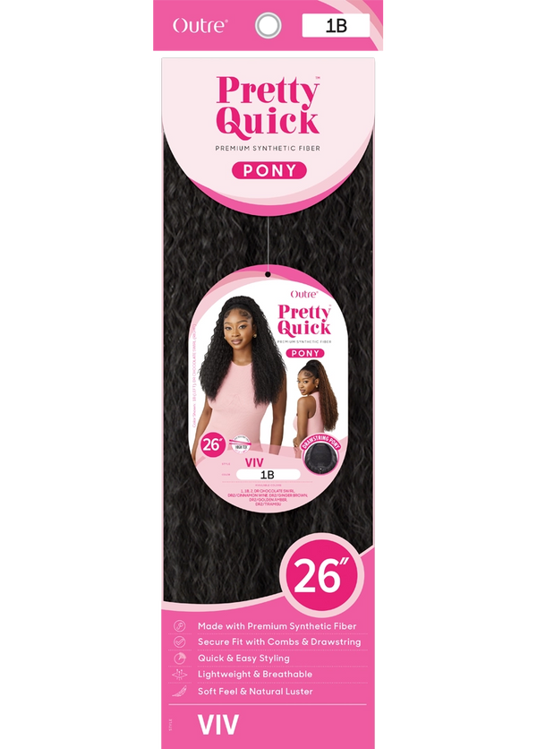 OUTRE - PRETTY QUICK - DRAWSTRING PONY - VIV - HT (DRAWSTRING)