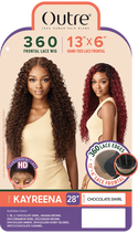 OUTRE - HUMAN BLEND 360 FRONTAL LACE WIG - KAYREENA