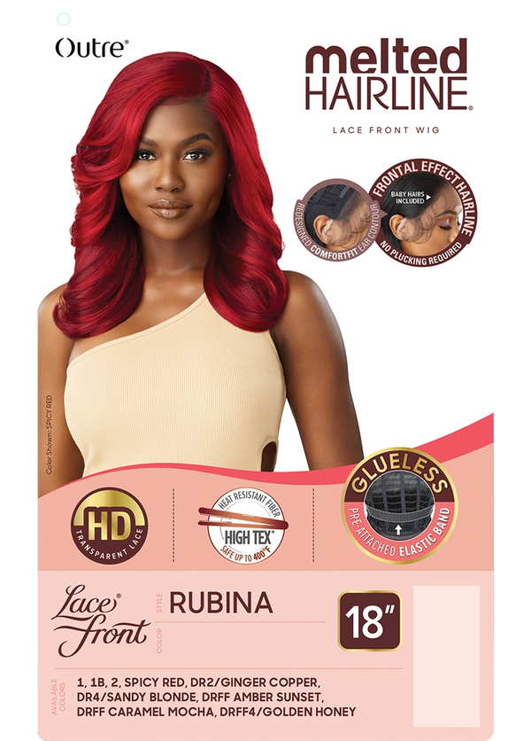 OUTRE - LACE FRONT WIG - MELTED HAIRLINE - RUBINA - HT