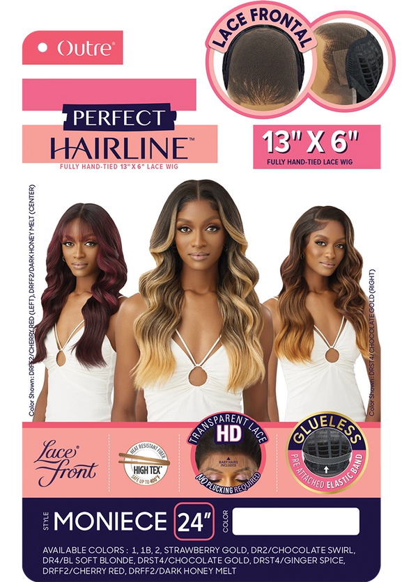 OUTRE - LACE FRONT WIG - PERFECT HAIR LINE 13X6 - MONIECE - HT