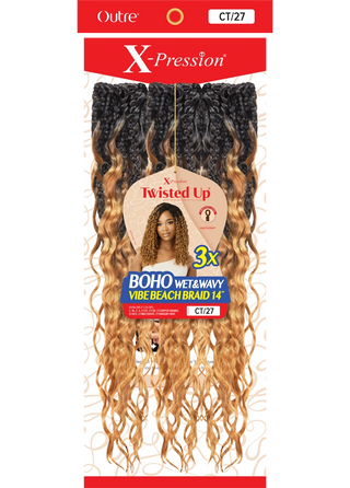 OUTRE - X-PRESSION - TWISTED UP - BOHO W&W VIBE BEACH BRAID 14