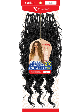 OUTRE - X-PRESSION - TWISTED UP - HYPER BORABORA LOOSE DEEP 20" 3X