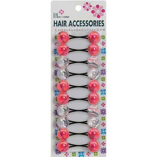 BLOSSOM - Hair Accessories Hair Knockers 10PCs Clear Assorted #PPP01-02M7