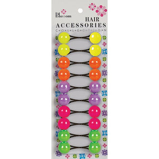 BLOSSOM - Hair Knocker 10PCs (YEL,ORA,LAV,H-PIN,NGRE) #PPP01-09M4