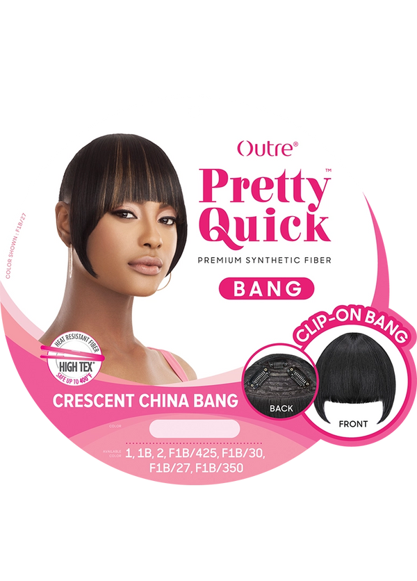 OUTRE - PRETTY QUICK - BANG - CLASSIC BLUNT BANG