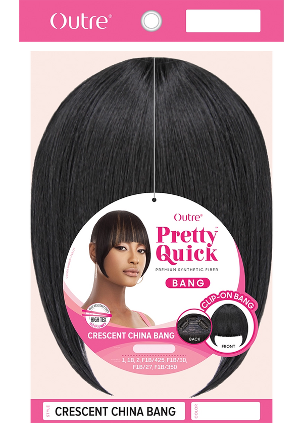 OUTRE - PRETTY QUICK - BANG - CLASSIC BLUNT BANG
