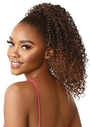 OUTRE - PRETTY QUICK - DRAWSTRING PONY - BERRY
