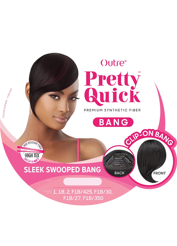 OUTRE - PRETTY QUICK - BANG - SLEEK SWOOPED BANG