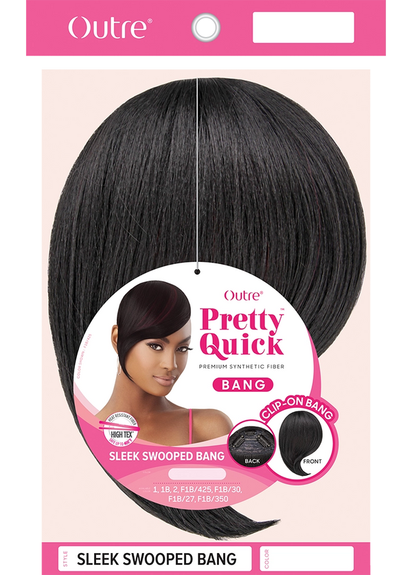 OUTRE - PRETTY QUICK - BANG - SLEEK SWOOPED BANG