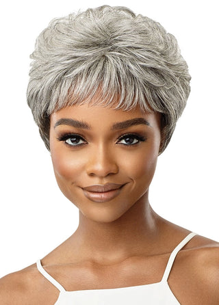 OUTRE - FAB & FLY FULL CAP WIG - GRAY GLAMOUR- HH - THEODORA