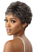 OUTRE - FAB & FLY FULL CAP WIG - GRAY GLAMOUR- HH - THEODORA