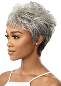OUTRE - FAB & FLY FULL CAP WIG - GRAY GLAMOUR- HH - THEODORA
