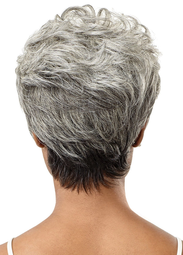OUTRE - FAB & FLY FULL CAP WIG - GRAY GLAMOUR- HH - THEODORA