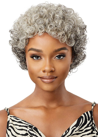 OUTRE - FAB & FLY FULL CAP WIG GRAY GLAMOUR- HH - VERONICA