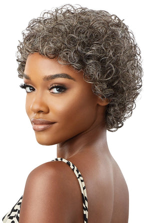 OUTRE - FAB & FLY FULL CAP WIG GRAY GLAMOUR- HH - VERONICA