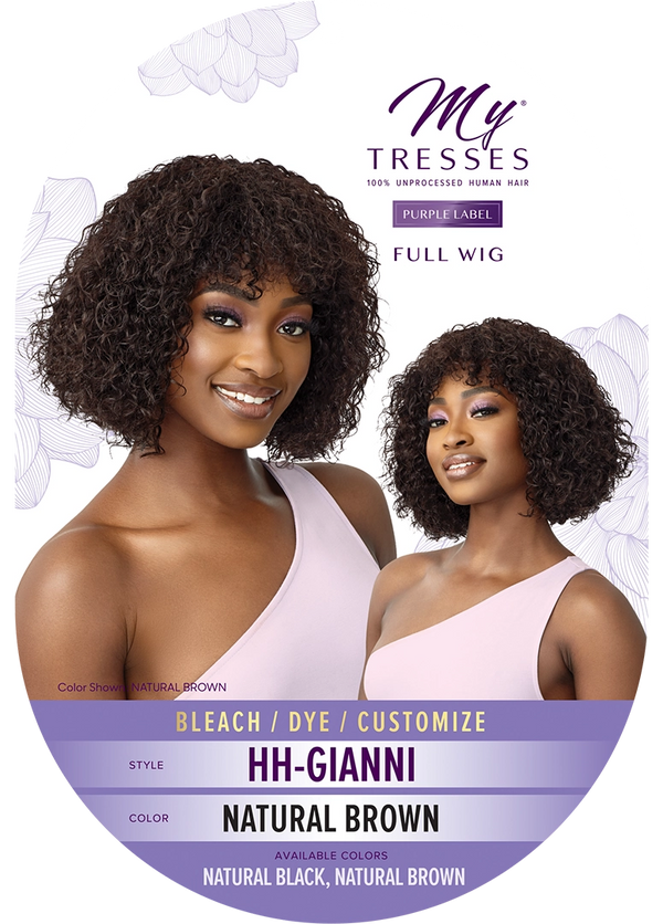 OUTRE - MYTRESSES - PURPLE LABEL - FULL CAP WIG - HH - GIANNI (HUMAN)