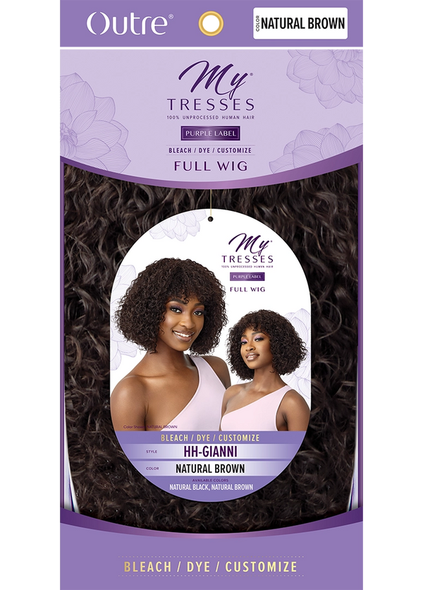 OUTRE - MYTRESSES - PURPLE LABEL - FULL CAP WIG - HH - GIANNI (HUMAN)