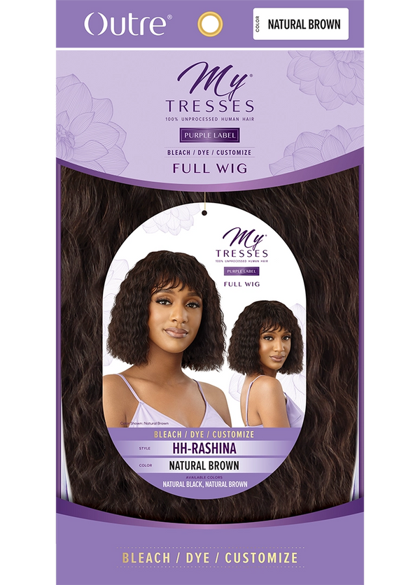 OUTRE - MYTRESSES - PURPLE LABEL - FULL CAP WIG - HH - RASHINA