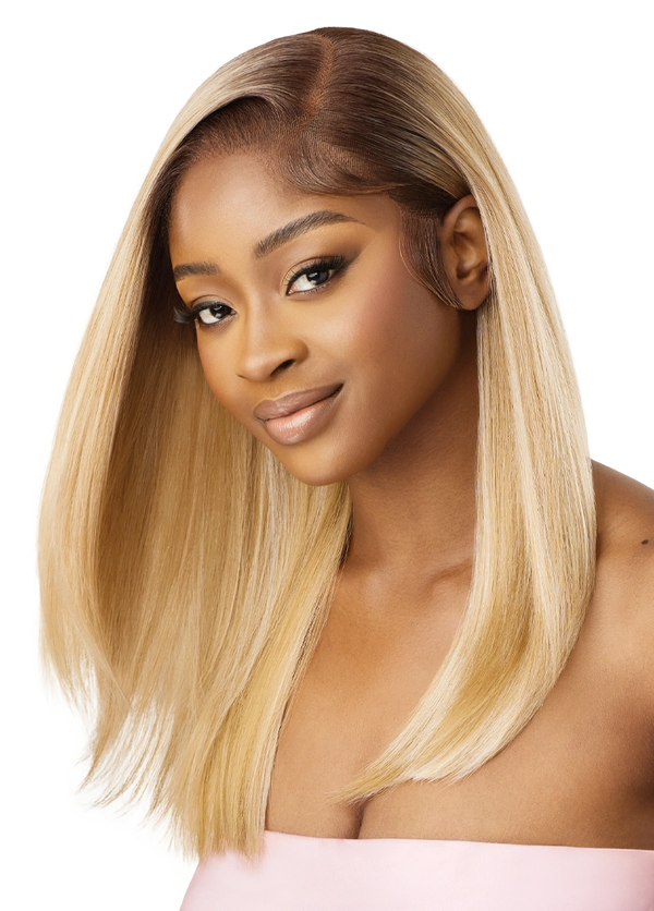 OUTRE - AIRTIED 100% FULLY HAND-TIED WIG - HHB - SLEEK YAKI 20