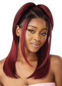 OUTRE - AIRTIED 100% FULLY HAND-TIED WIG - HHB - SLEEK YAKI 20