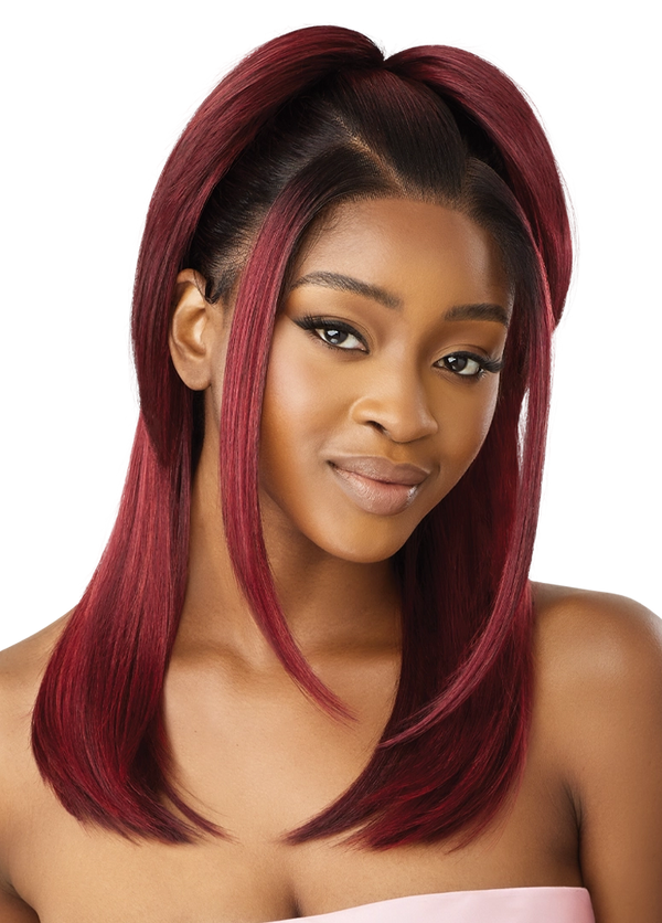 OUTRE - AIRTIED 100% FULLY HAND-TIED WIG - HHB - SLEEK YAKI 20