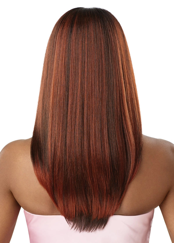 OUTRE - AIRTIED 100% FULLY HAND-TIED WIG - HHB - SLEEK YAKI 20