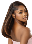 OUTRE - AIRTIED 100% FULLY HAND-TIED WIG - HHB - SLEEK YAKI 20