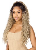 OUTRE - LACE FRONT WIG - PHL 13X6-NUEBLEND- HHB - PERUVIAN CURLS 26"