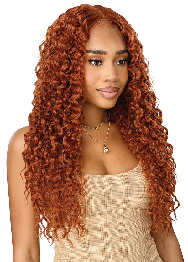 OUTRE - LACE FRONT WIG - PHL 13X6-NUEBLEND- HHB - PERUVIAN CURLS 26"