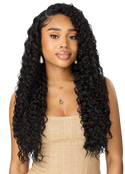OUTRE - LACE FRONT WIG - PHL 13X6-NUEBLEND- HHB - PERUVIAN CURLS 26"