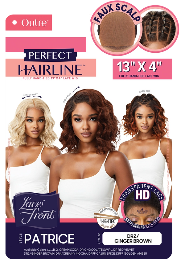 OUTRE - LACE FRONT WIG - PERFECT HAIR LINE 13X4 FAUX SCALP - PATRICE