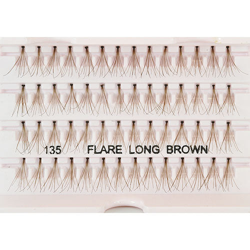 RESPONSE - REMY Natural+ I-Lashes #REFLBRO-FLARE LONG BROWN