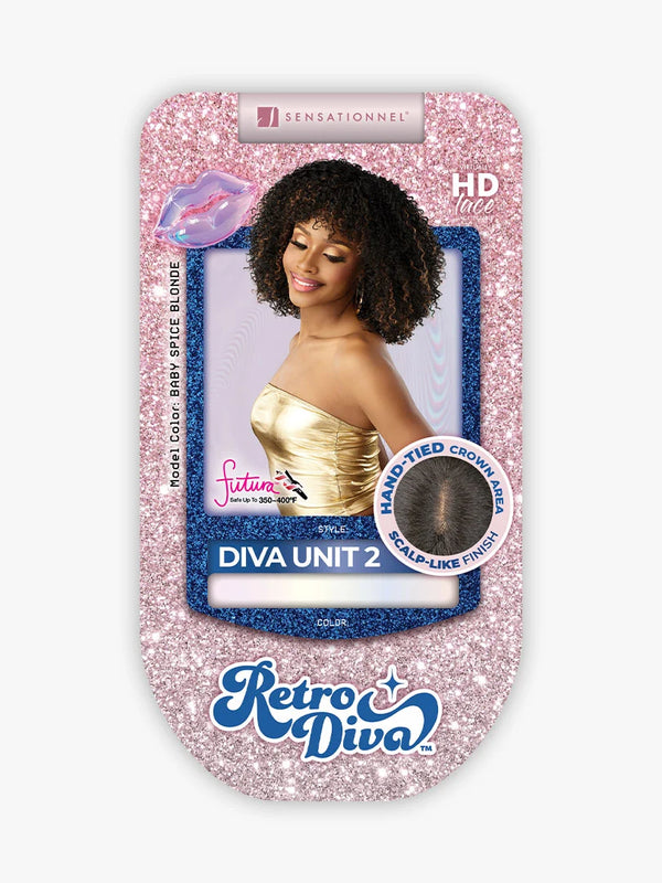 SENSATIONNEL - GLAMORA LACE CROWN WIG - RETRO DIVA UNIT 2