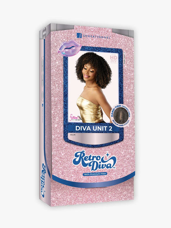 SENSATIONNEL - GLAMORA LACE CROWN WIG - RETRO DIVA UNIT 2