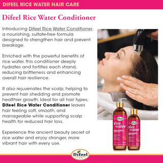 Difeel - Rice Water Sulfate-Free Conditioner