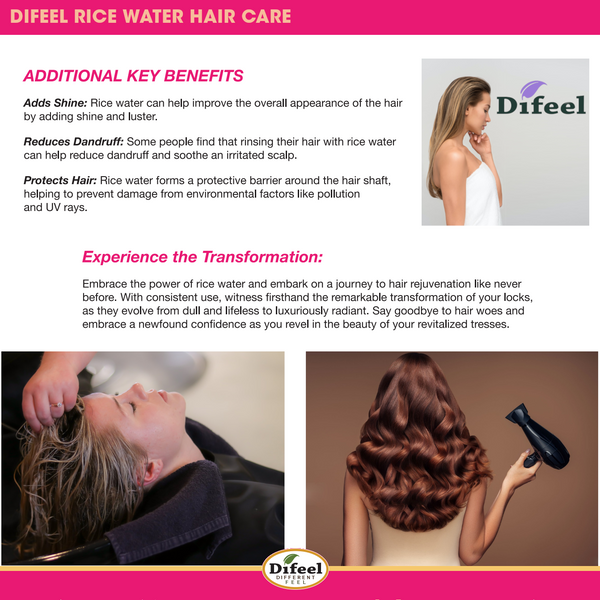 Difeel - Rice Water Leave-In Conditioning Spray