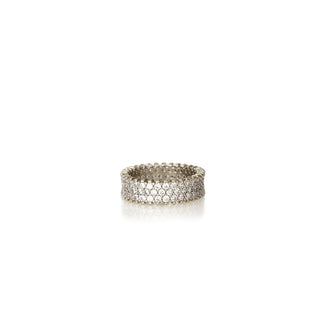 JOY JEWELRY - Cubic Zirconia Silver Ring (99R-102)