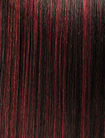 Buy s1b-700s-mixed-off-black-burgundy SENSATIONNEL - Premium Too HH Yaki Natural Weave 12"