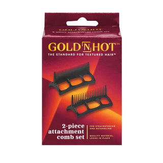 Gold N Hot - Professional 2-PC Offset Comb Attachment Set