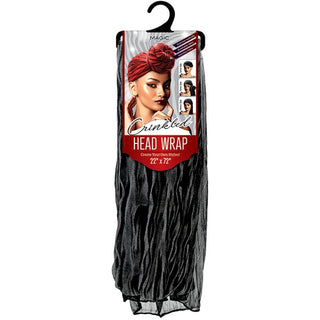 Buy zebra-black MAGIC COLLECTION - Jersey  Head Wrap 25"X72" ZEBRA