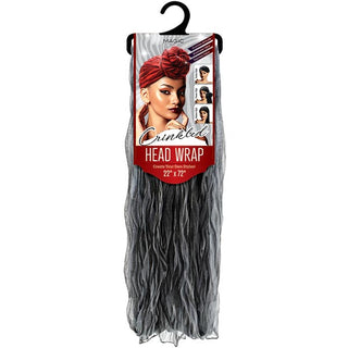 Buy zebra-gray MAGIC COLLECTION - Jersey  Head Wrap 25"X72" ZEBRA